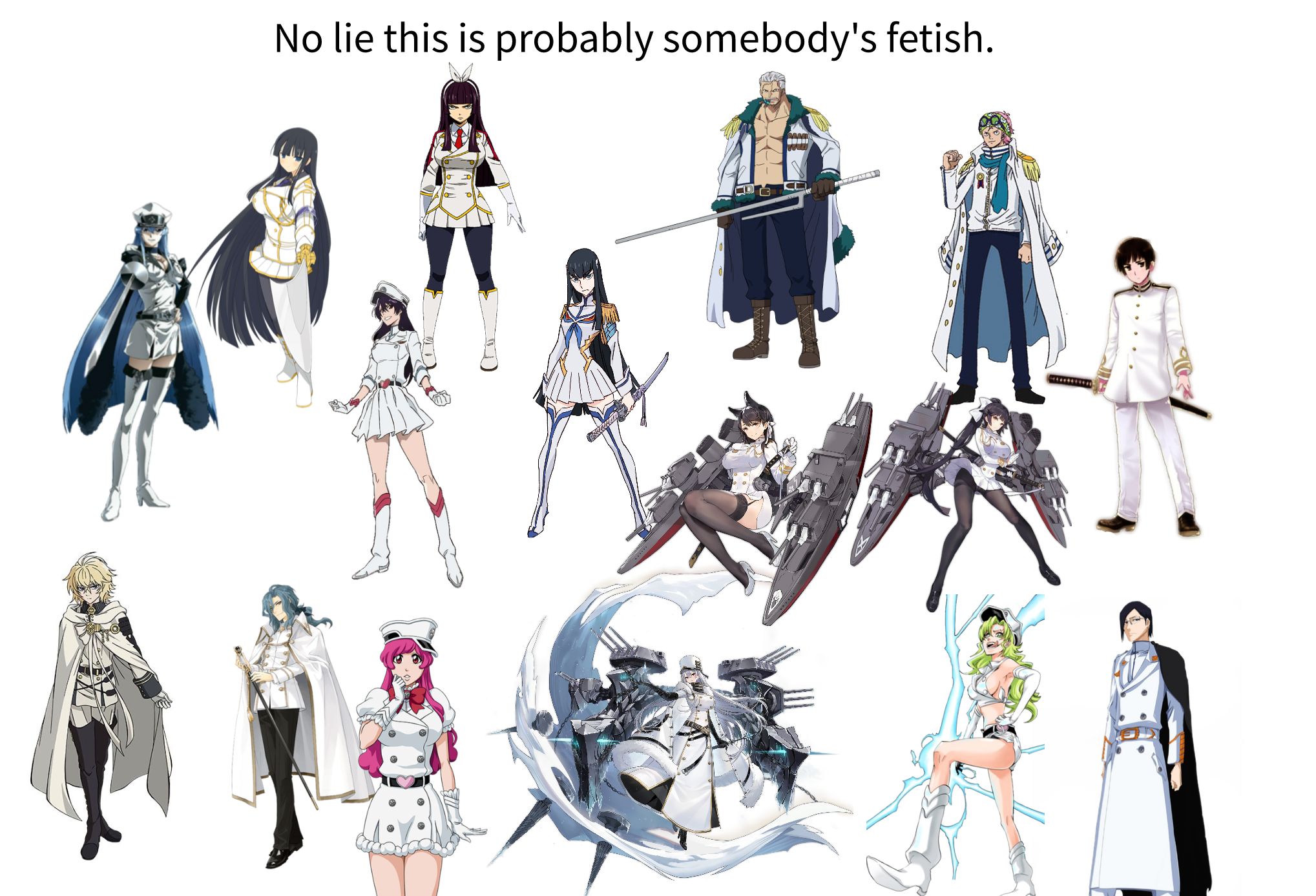 Due to popular demand, I added Satsuki, and some others.