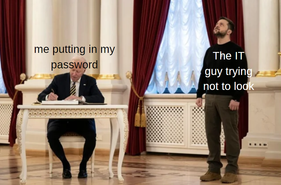 My password is not "password"