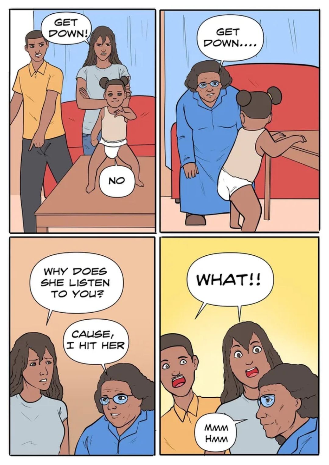 No whipping and no nae nae with grandma