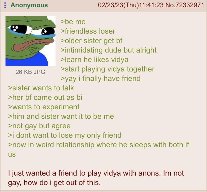 Have sex with his gf