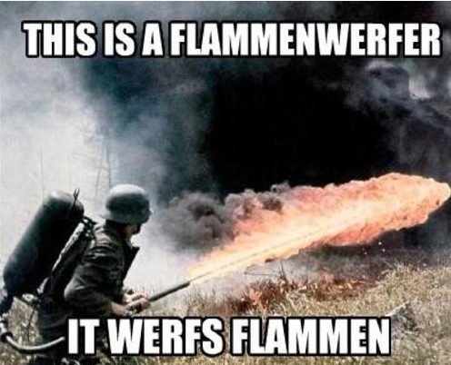 Flammenwerfer