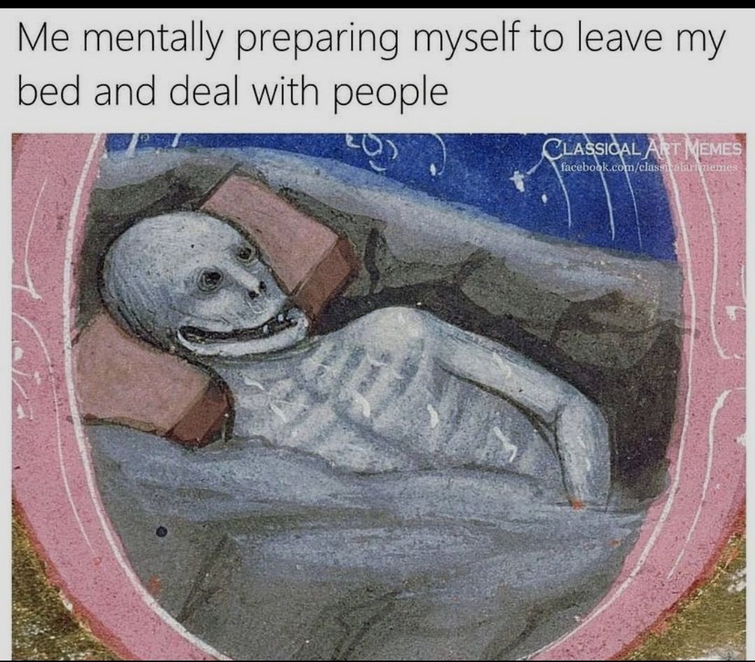 Don't relate but some of you will