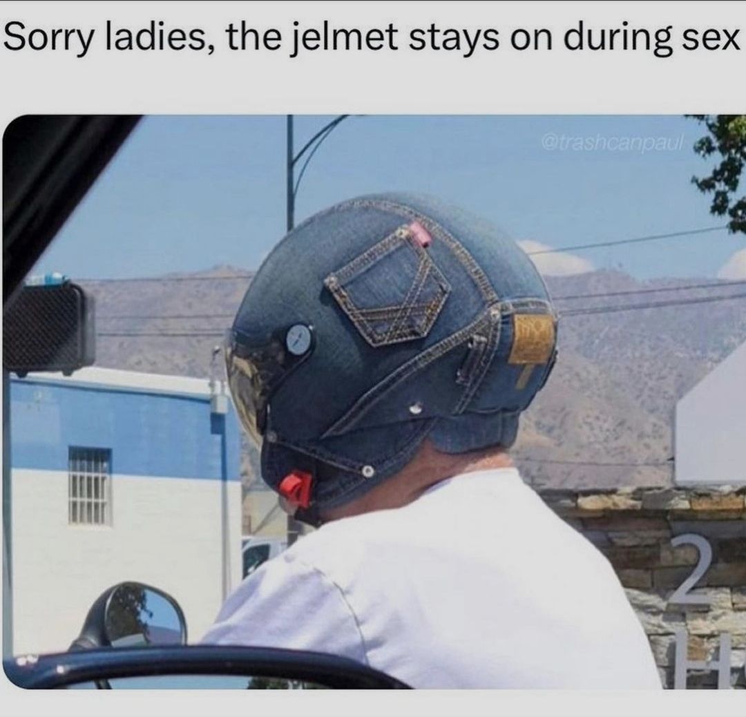 Does he ride a jike?