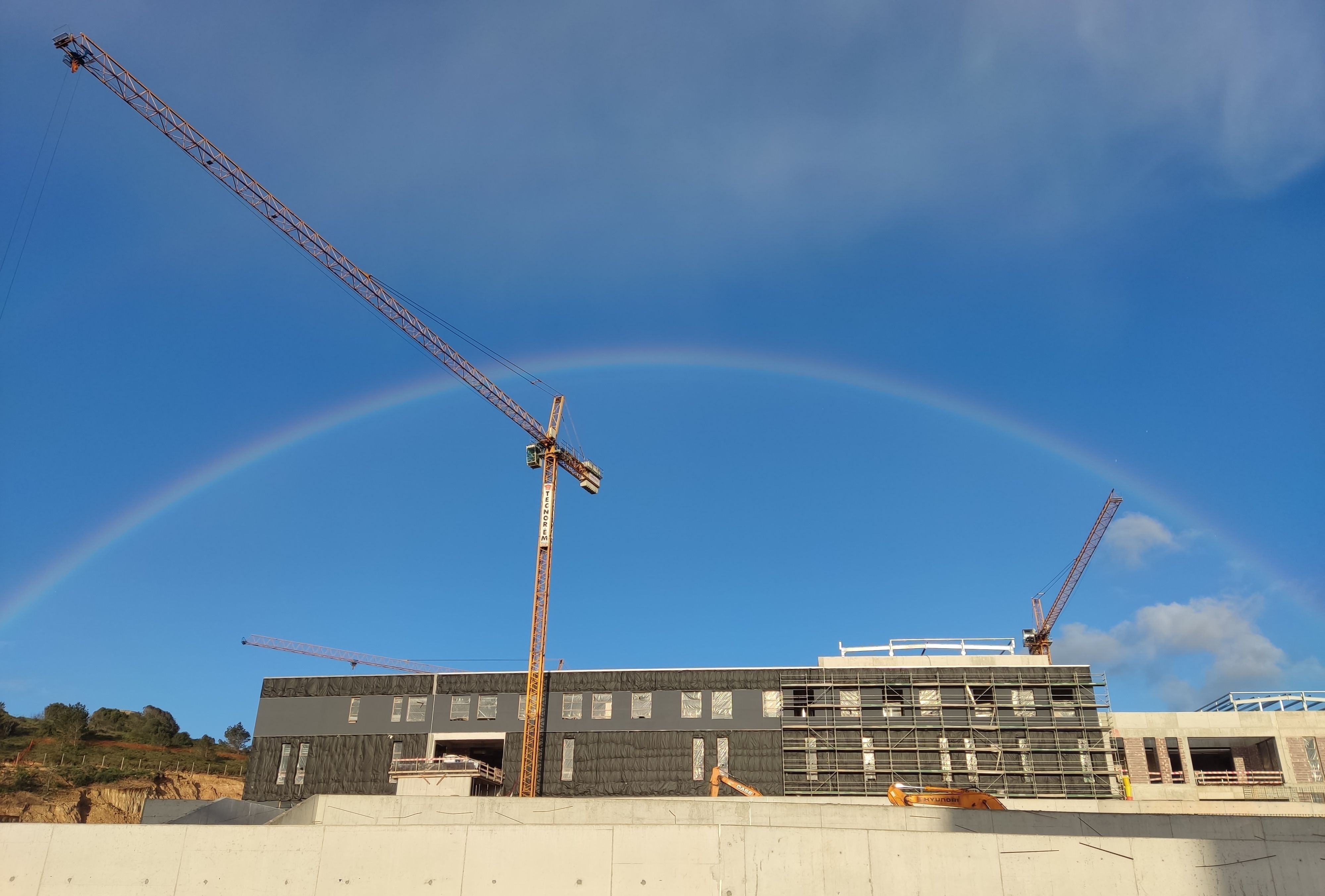 Worksite was blessed today