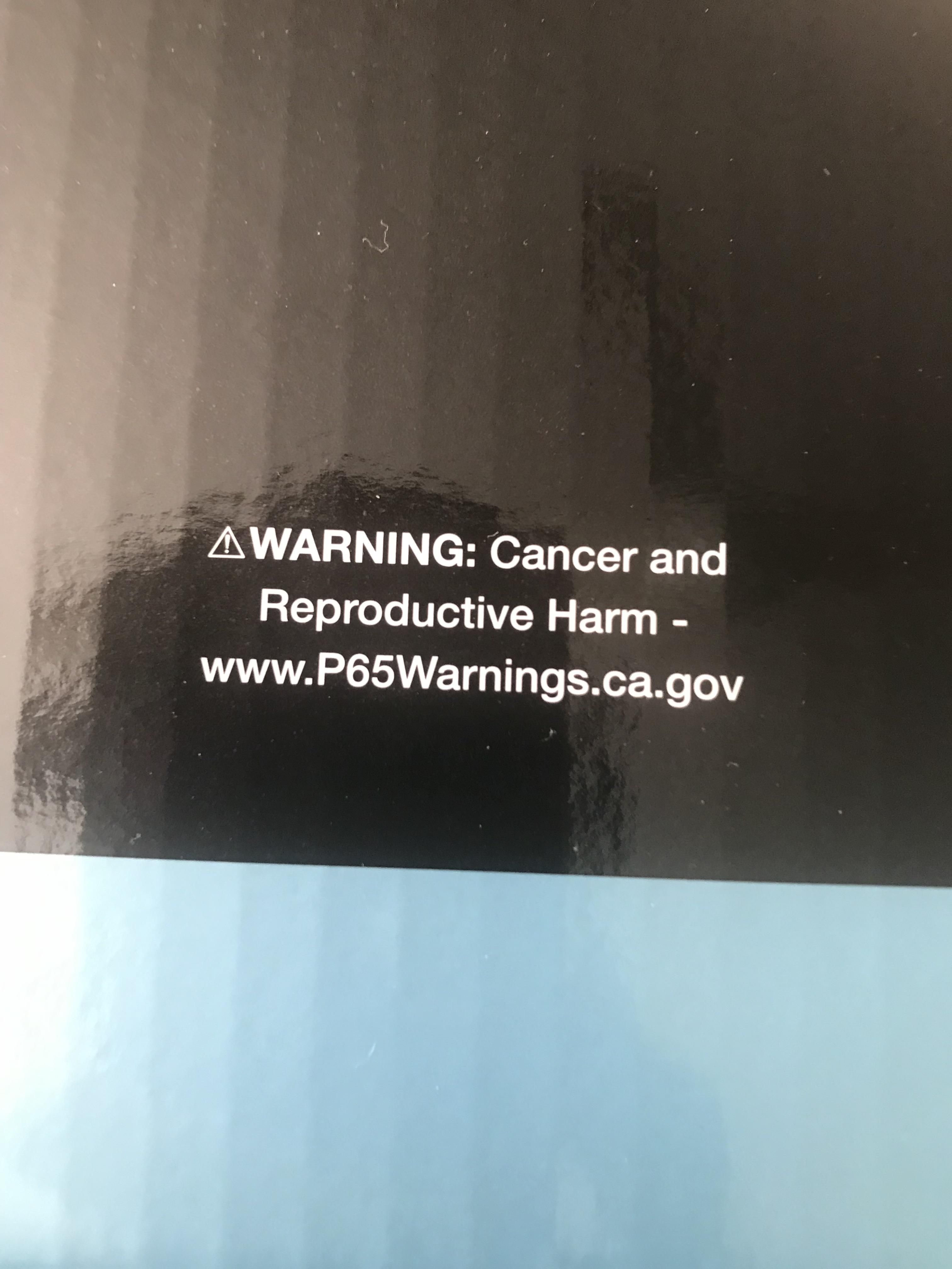 This warning on my guitar stand’s box