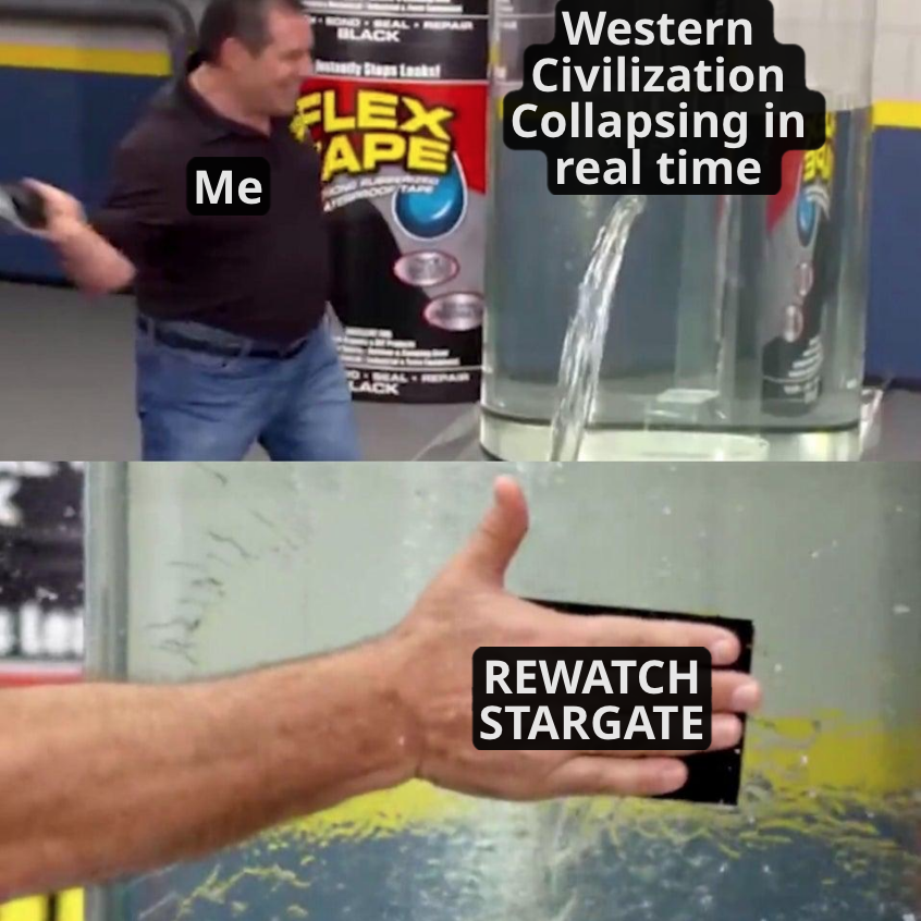 Still on it for weeks