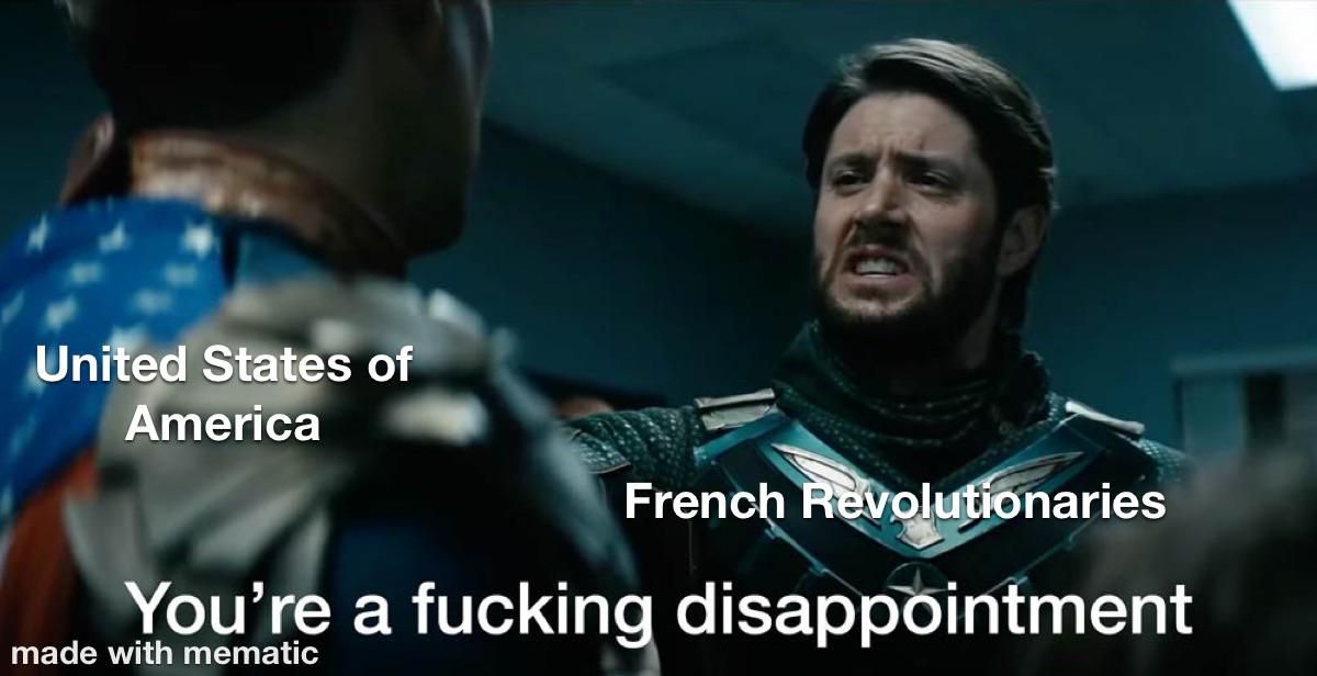 French revolutionaries when America declared neutrality during the French Revolution