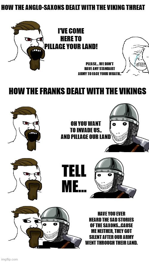 No one will mention the fact that the Franks were 10x more brutal, efficient and ***ed up in the head than the Vikings?
