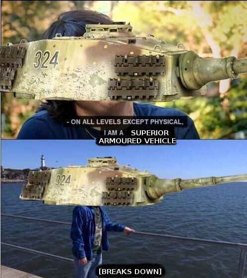 No ***es? No spare parts and fuel.
