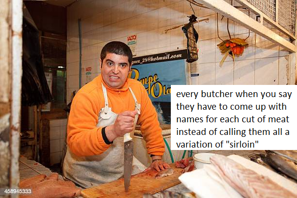 can't fight big meat