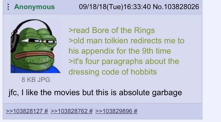 The books are super based though