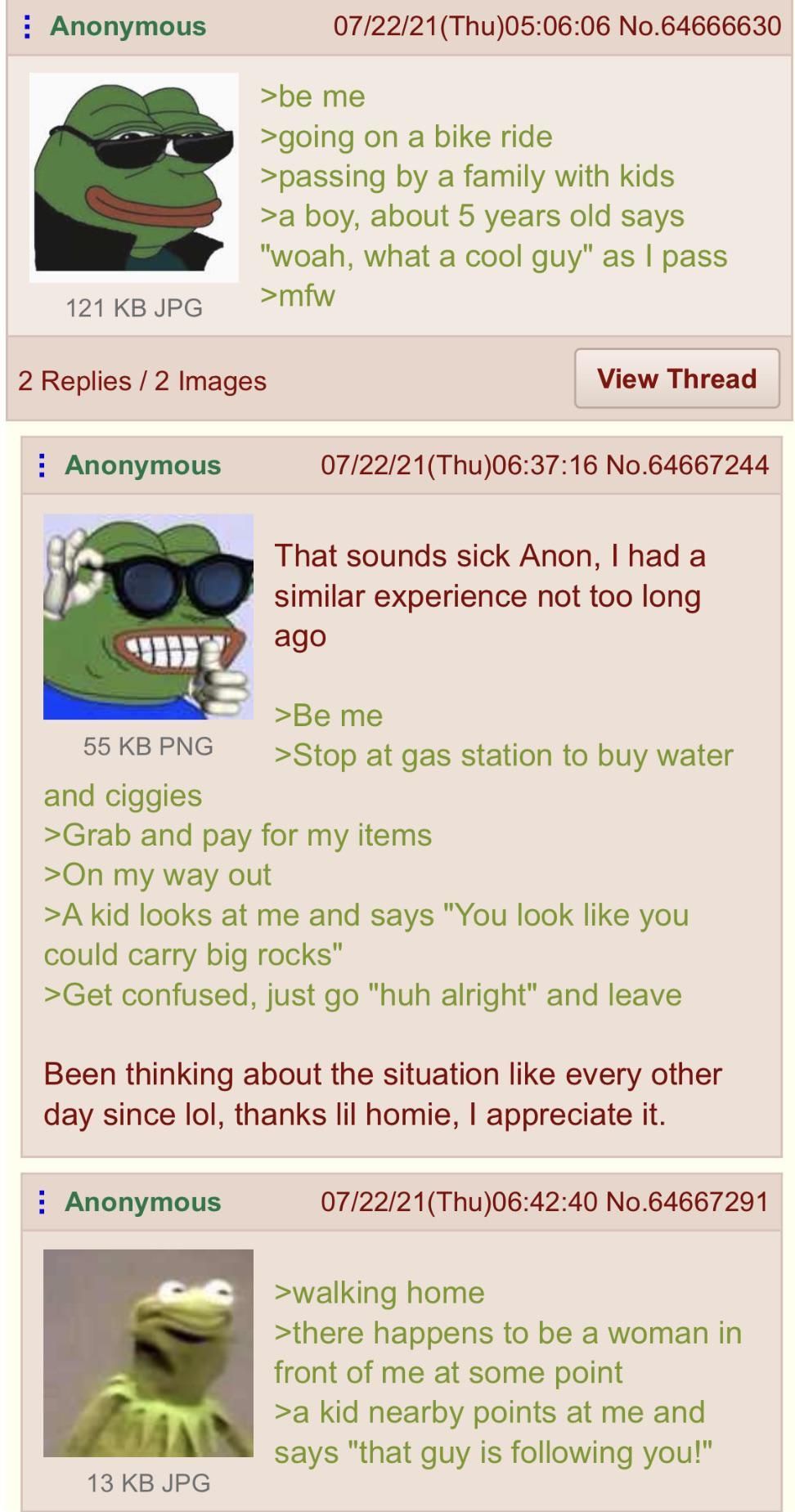 Cool guys can carry big rocks