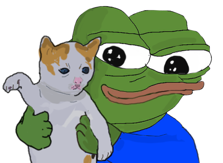 Serviceman and Dudders being frenly :3