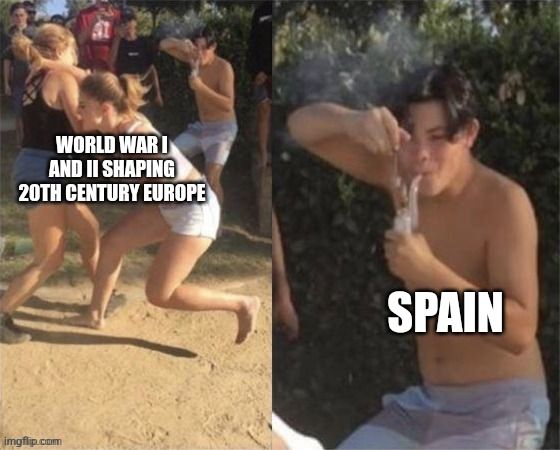 Really remarkable neutrality when you consider Franco's politics in WW2
