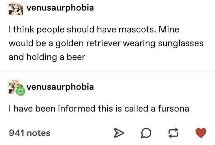 Furries are invented