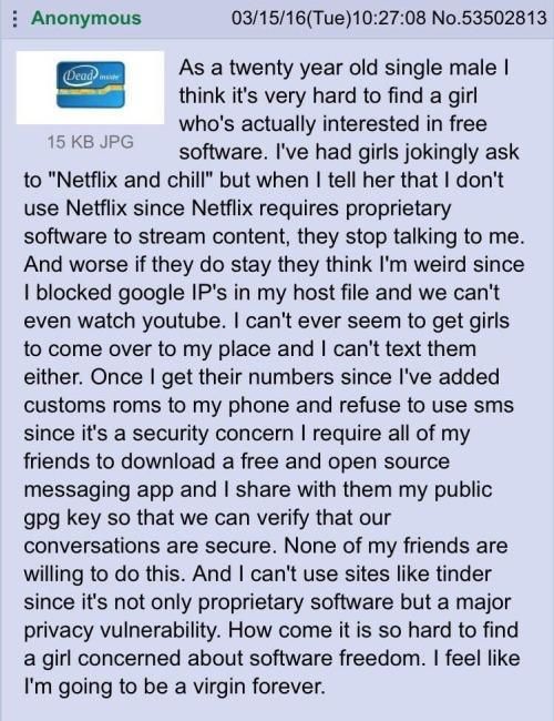 Anon is a man of principles