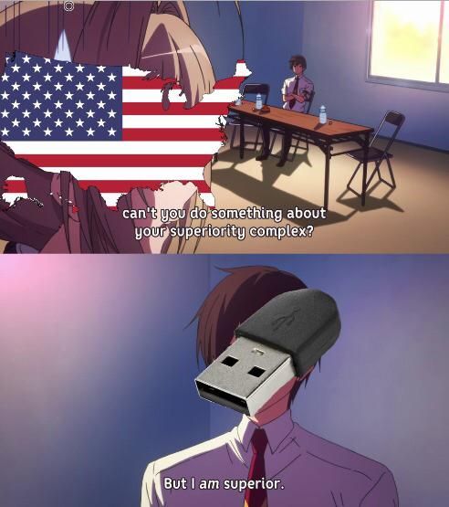 If USA is so great, why would there be a USB?
