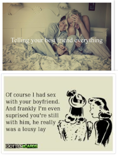 Honesty is key to a successful relationship...