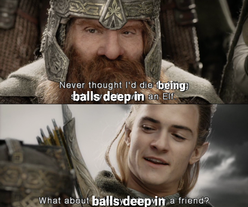 balls deep in the lore
