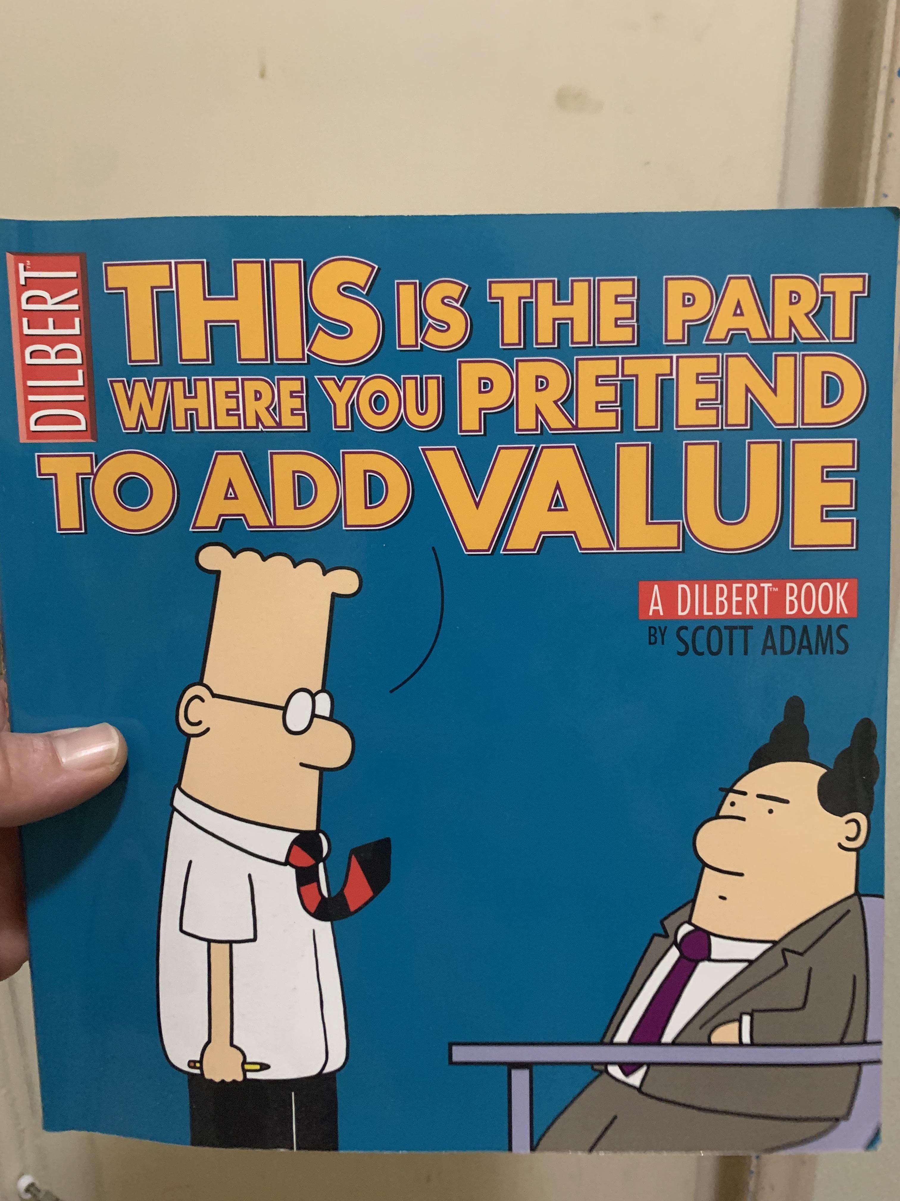 One of my coworkers who used to like Dilbert was surprised to find out Scott Adams is destroying his own brand. He sent me this in response.