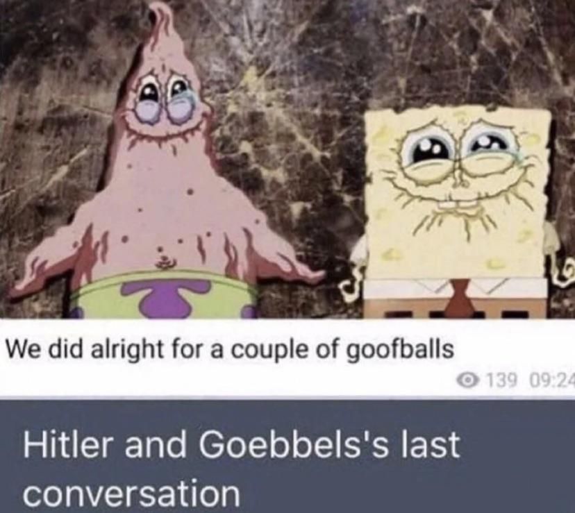 Hitler and Goebbel’s last conversation