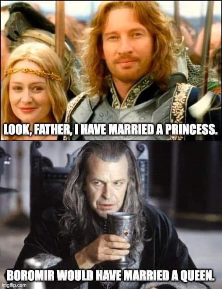 Boromir would have married a King