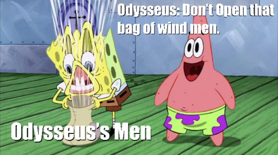 That SpongeBob episode is basically an animated version of the Odyssey.