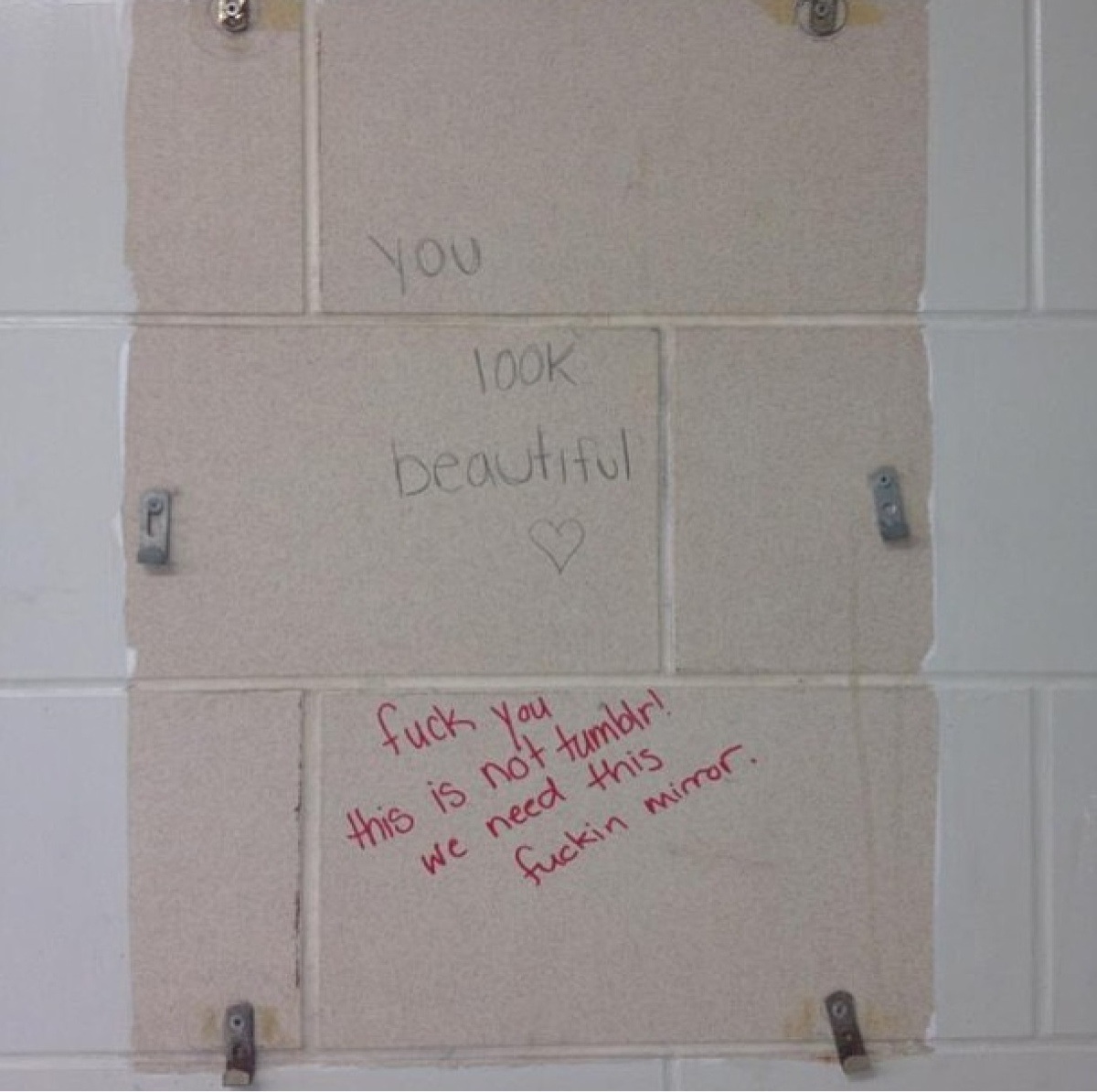 This is not tumblr!