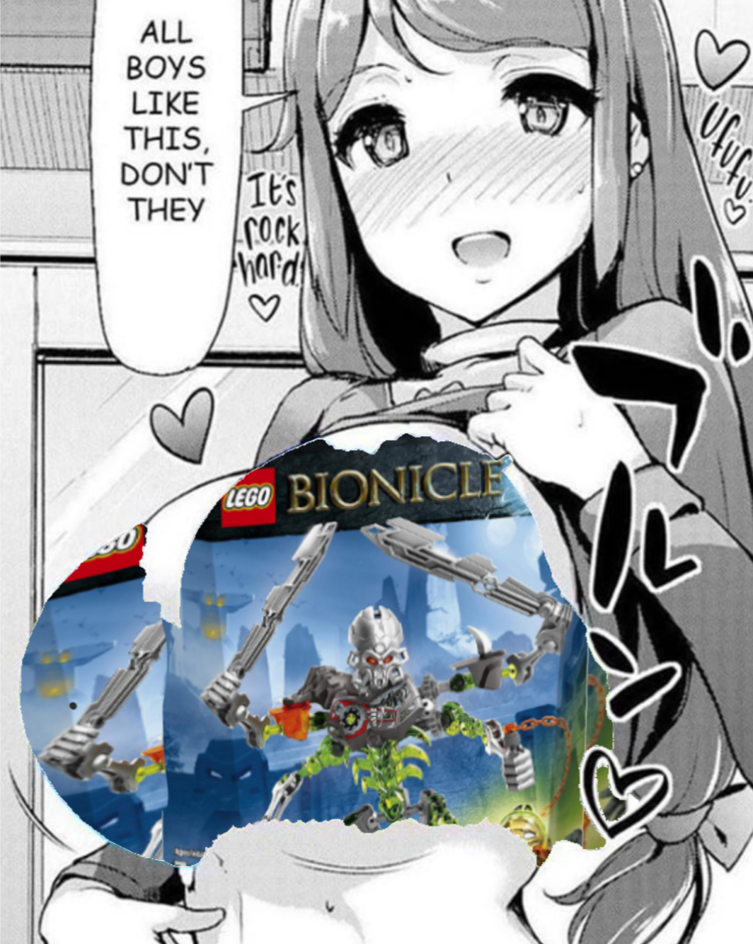 HLrs seem to like bionicle toys. I'm sure autism is a common factor.