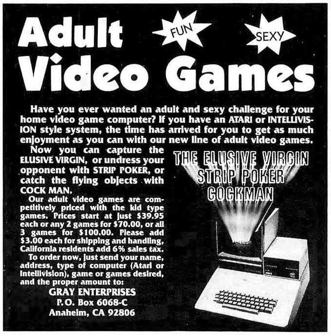 No wonder the video game industry crashed