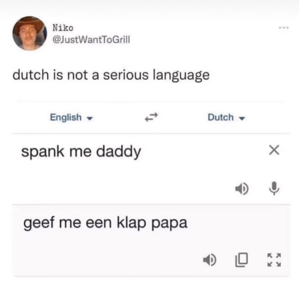 I loathe the Dutch