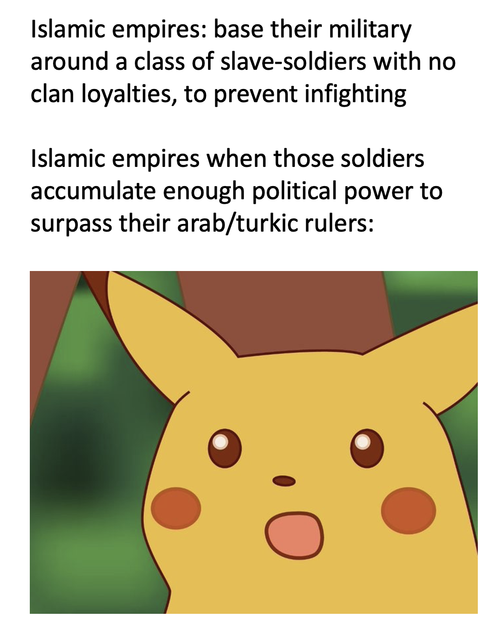 Mamluks and Janissaries playing the long game