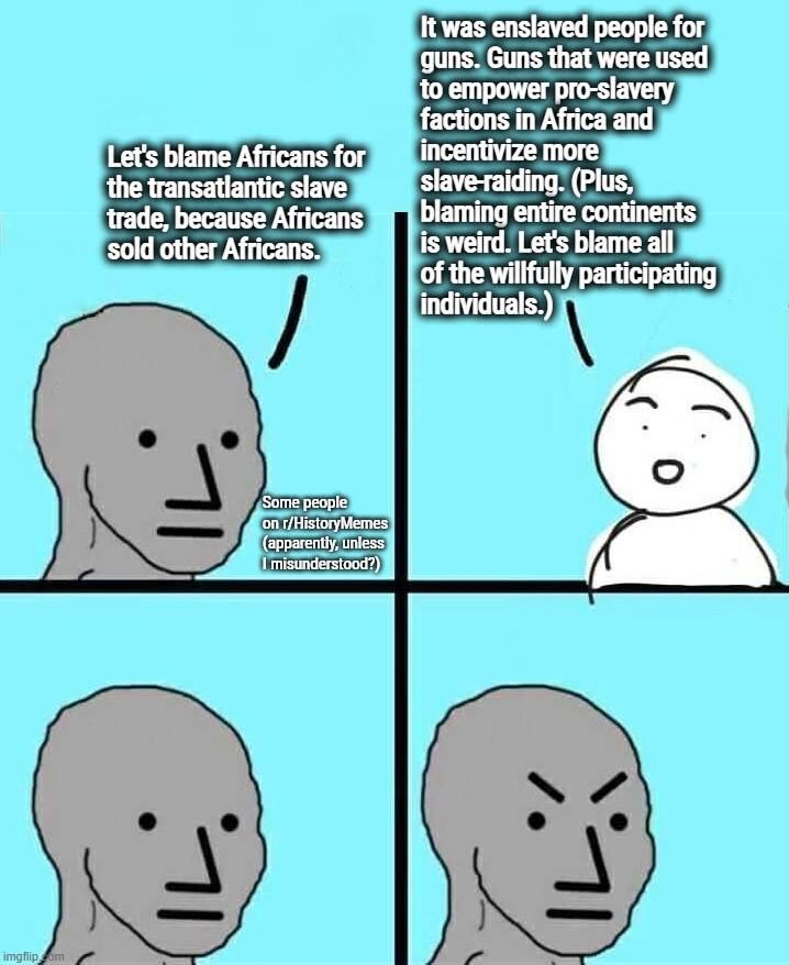 The gun-slave cycle functioned as a sort of regime change in Africa, tilting the balance of power in favor of pro-slavery factions.