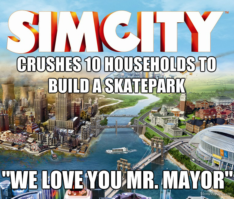 Logic was never Simcity's strong side