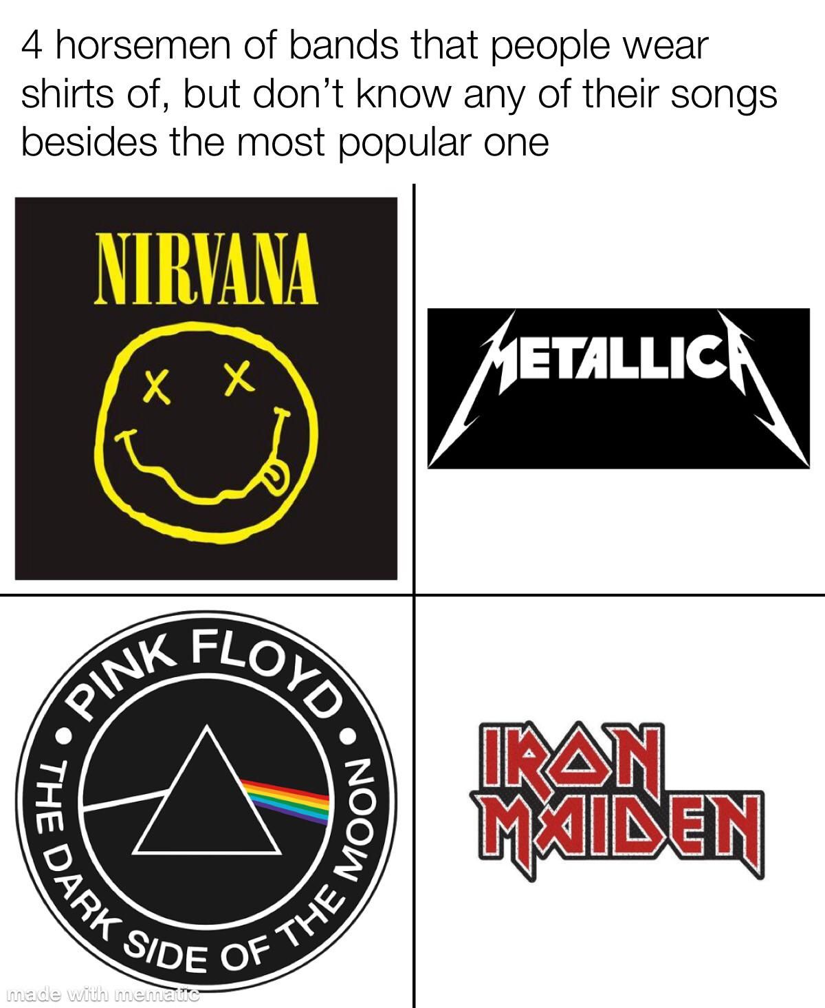 I’m seeing a lot of Pink Floyd shirts these days