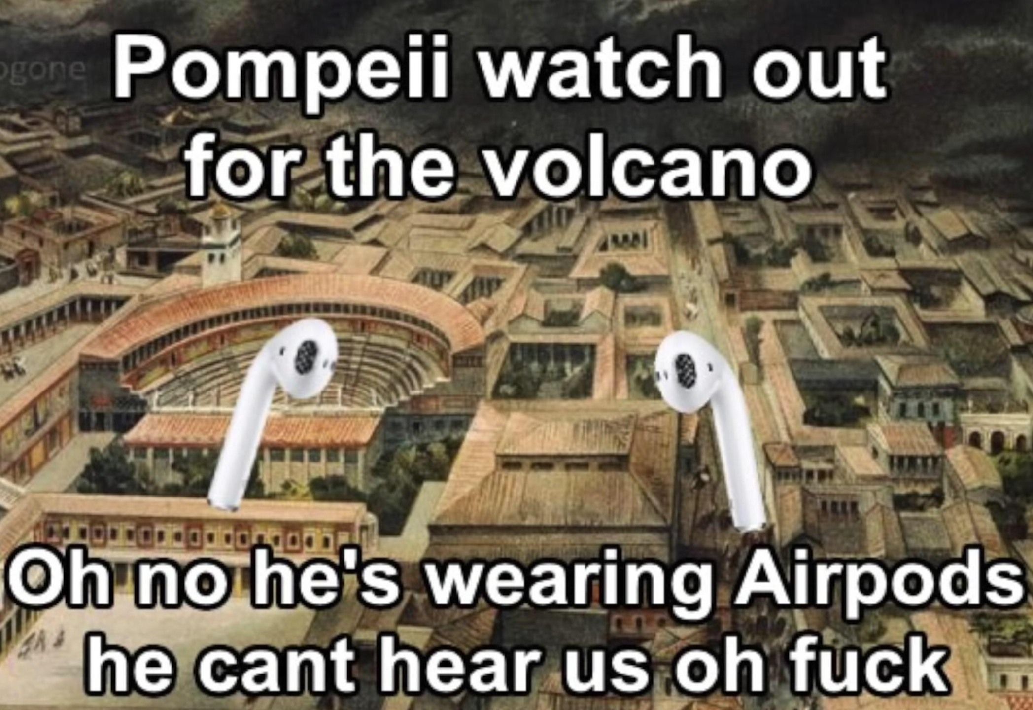 Pompeii moments before disaster