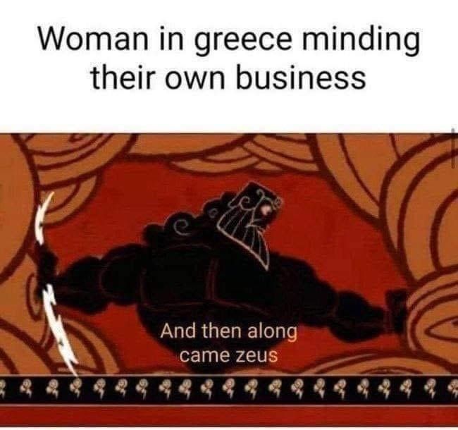 Greek mythology in a nutshell