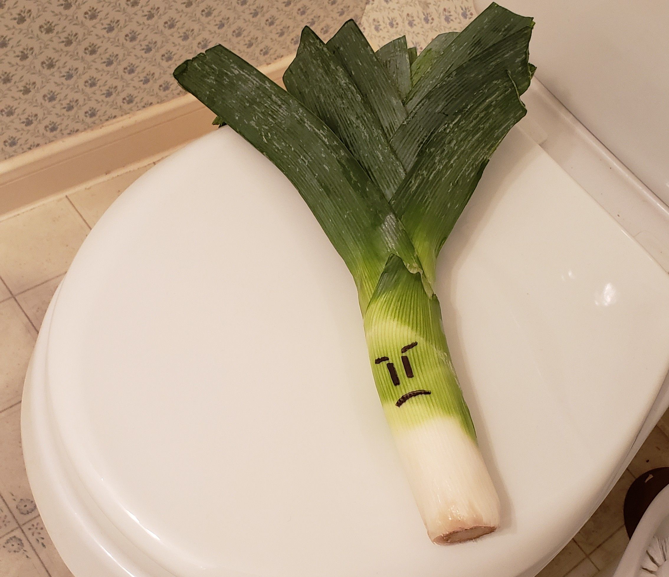 Told my parents there was a serious leak in their bathroom but they were not amused.