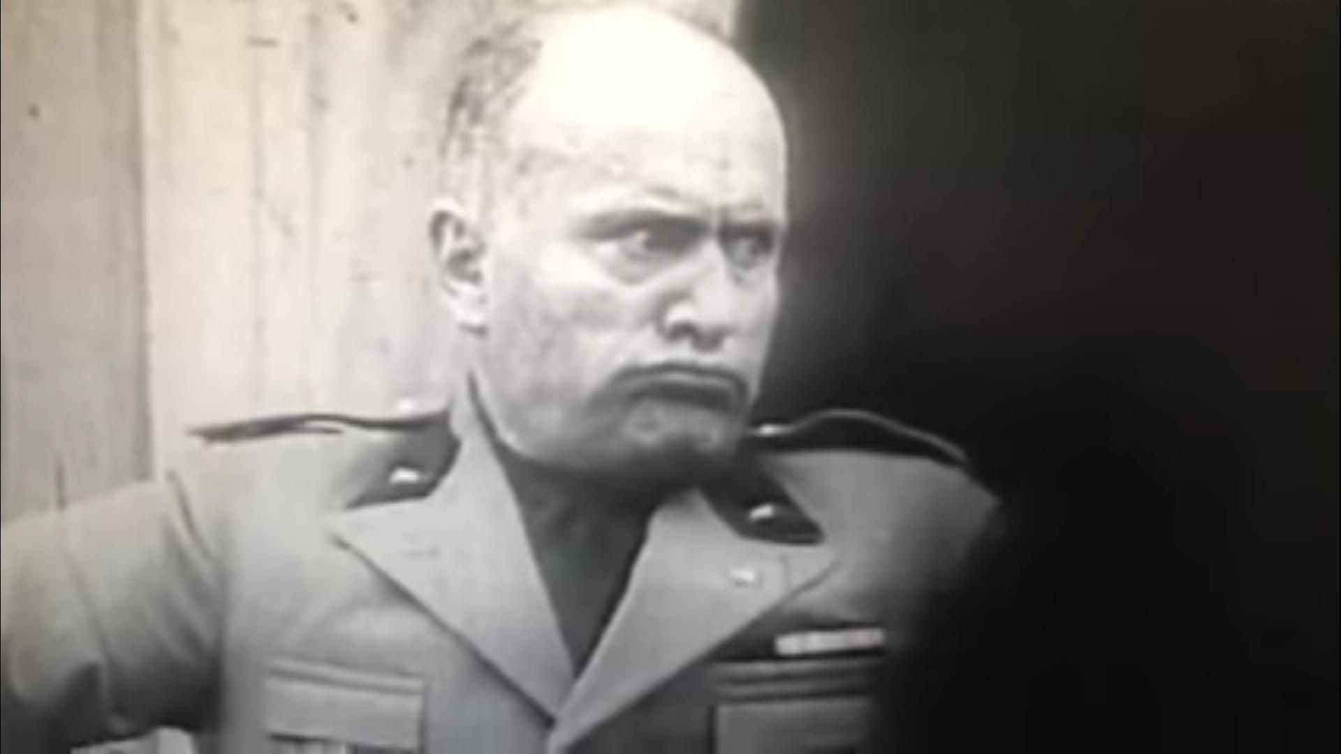 Why did Mussolini make this face? Wrong Answer Only.