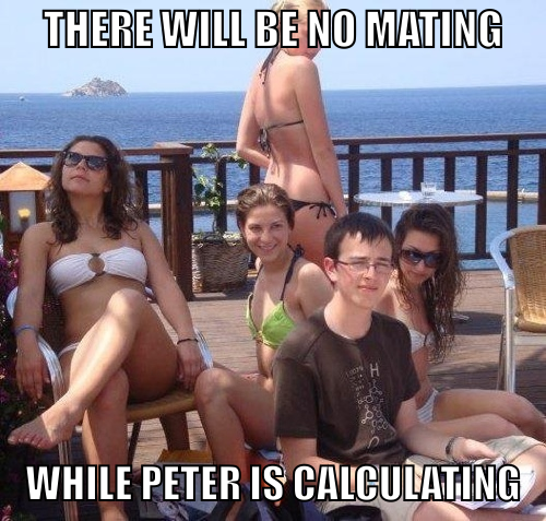 Priority Peter don't want babies. Thx @keukiemeunster for tip.