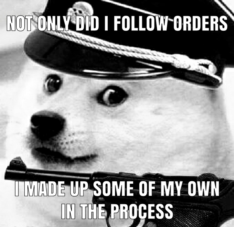 S P I C Y O R D E R S : - )