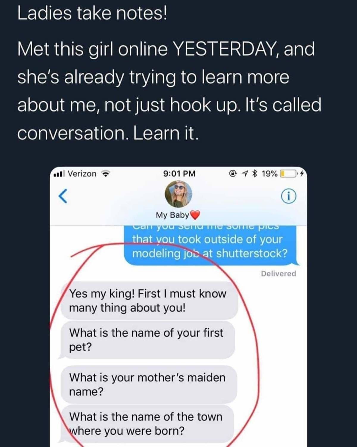 i'll tell her many thing
