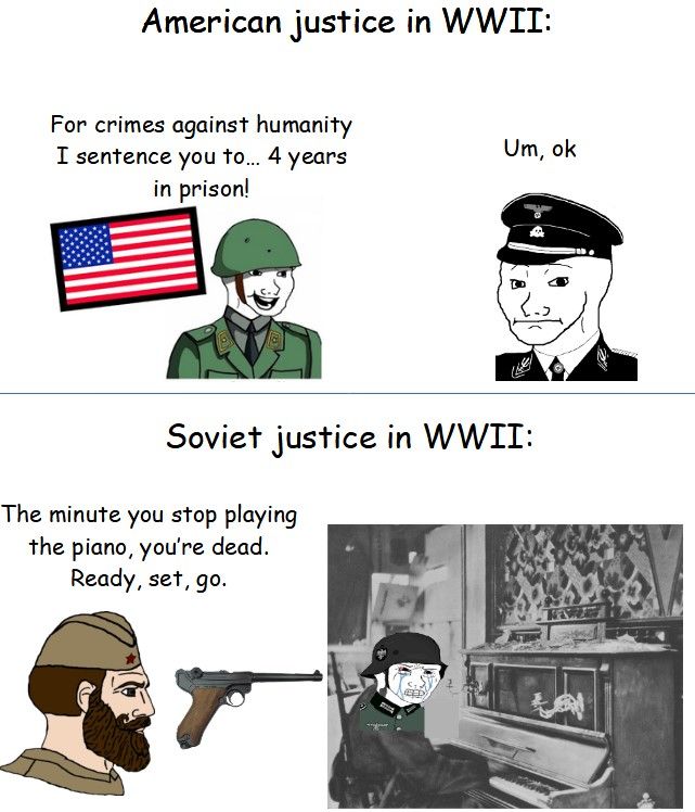 The Soviets did not *** around