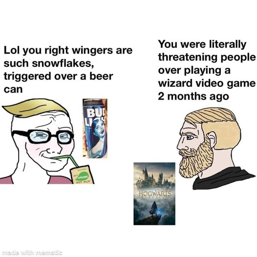 If you drink bud light your a feg to begin with