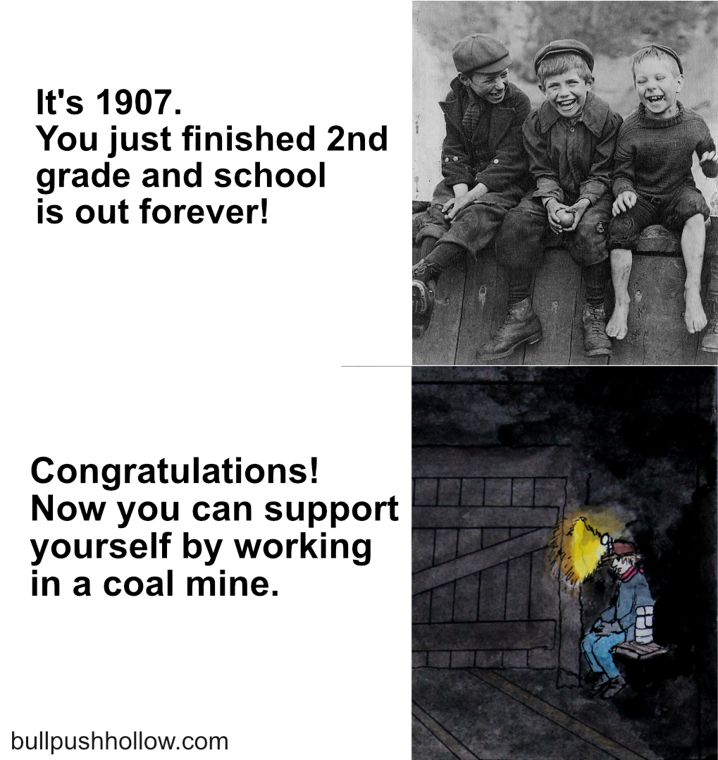 School's Out Forever Coal Mining Edition