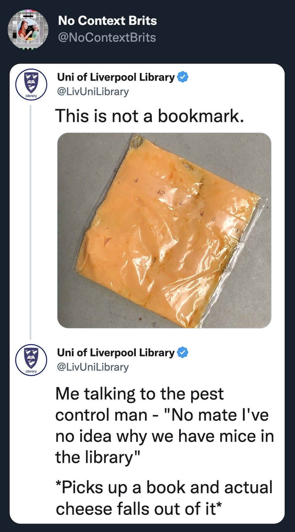 Technically it's not a cheese....