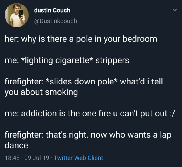The lap dance contains potassium benzoate
