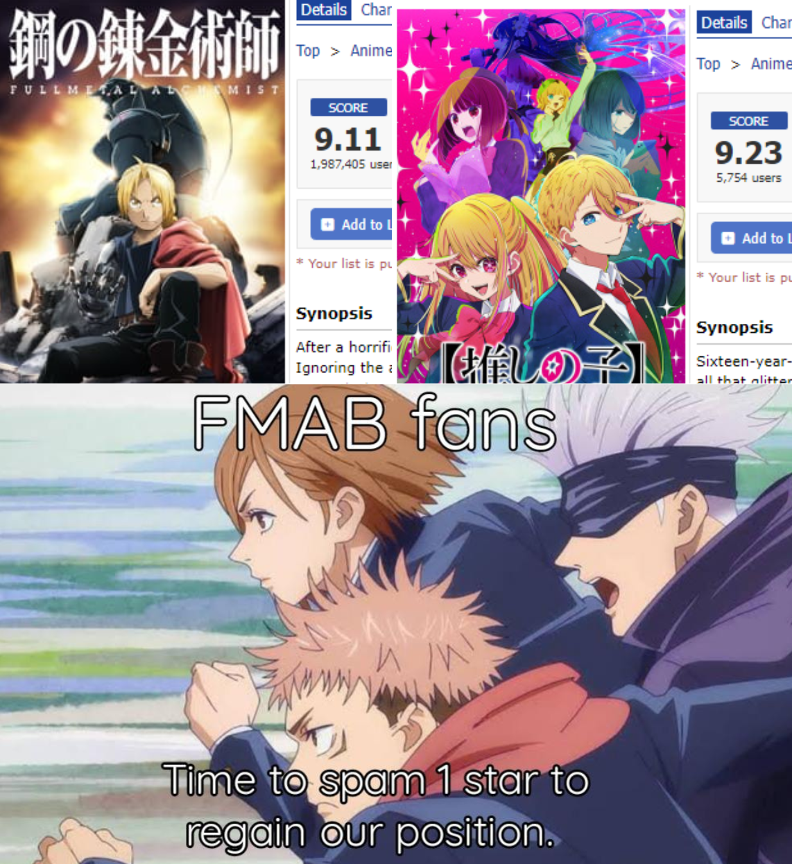 FMAB fans are on their way