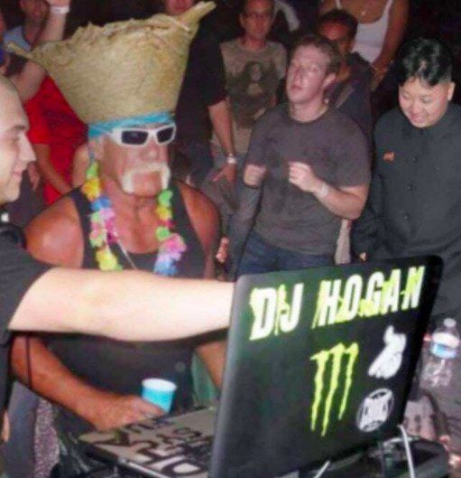 DJ Hogan parties with Kim Jong Un and Mark Zuckerberg, 2015