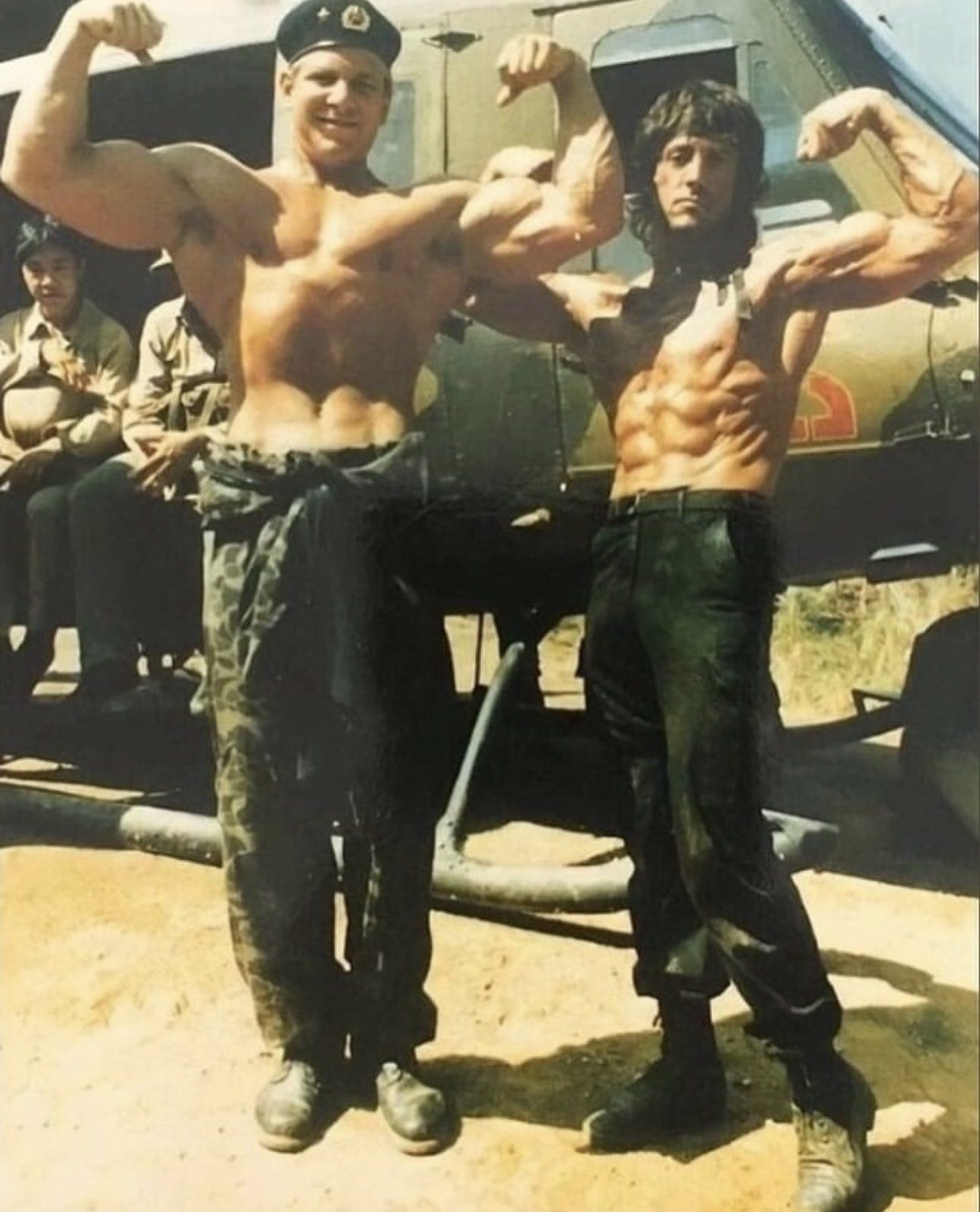 My dad and a very close friend in Vietnam 1971. Didn’t know this photo existed of him until my grandma passed and I was cleaning off dust from an old album. He cried when he saw it.